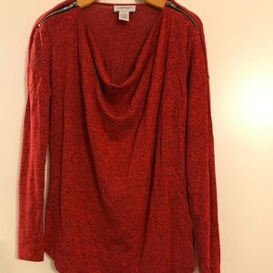 Red Carmen Lightweight Sweater